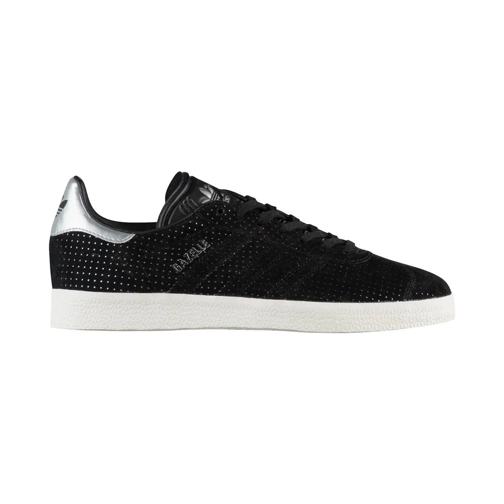 adidas Gazelle Core Black Silver Metallic (W)