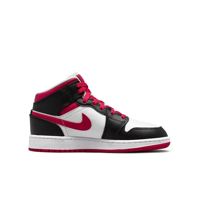 Air Jordan 1 Mid Very Berry (GS) (554725-016)