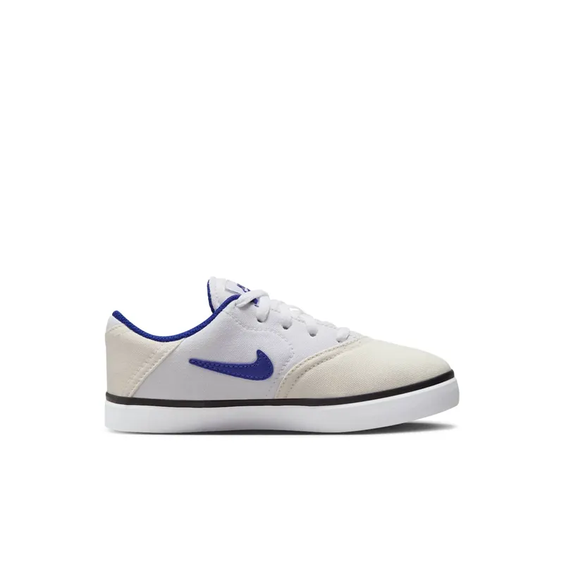Nike SB Check Canvas White Summit White Black Deep Royal Blue (905371-102)