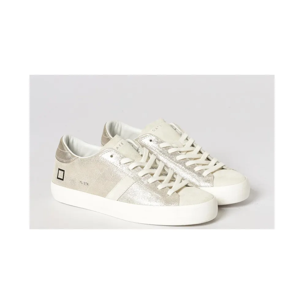 D.A.T.E D. A.T. E. Hill in Laminated Suede Platinum (W441HLSTPL)