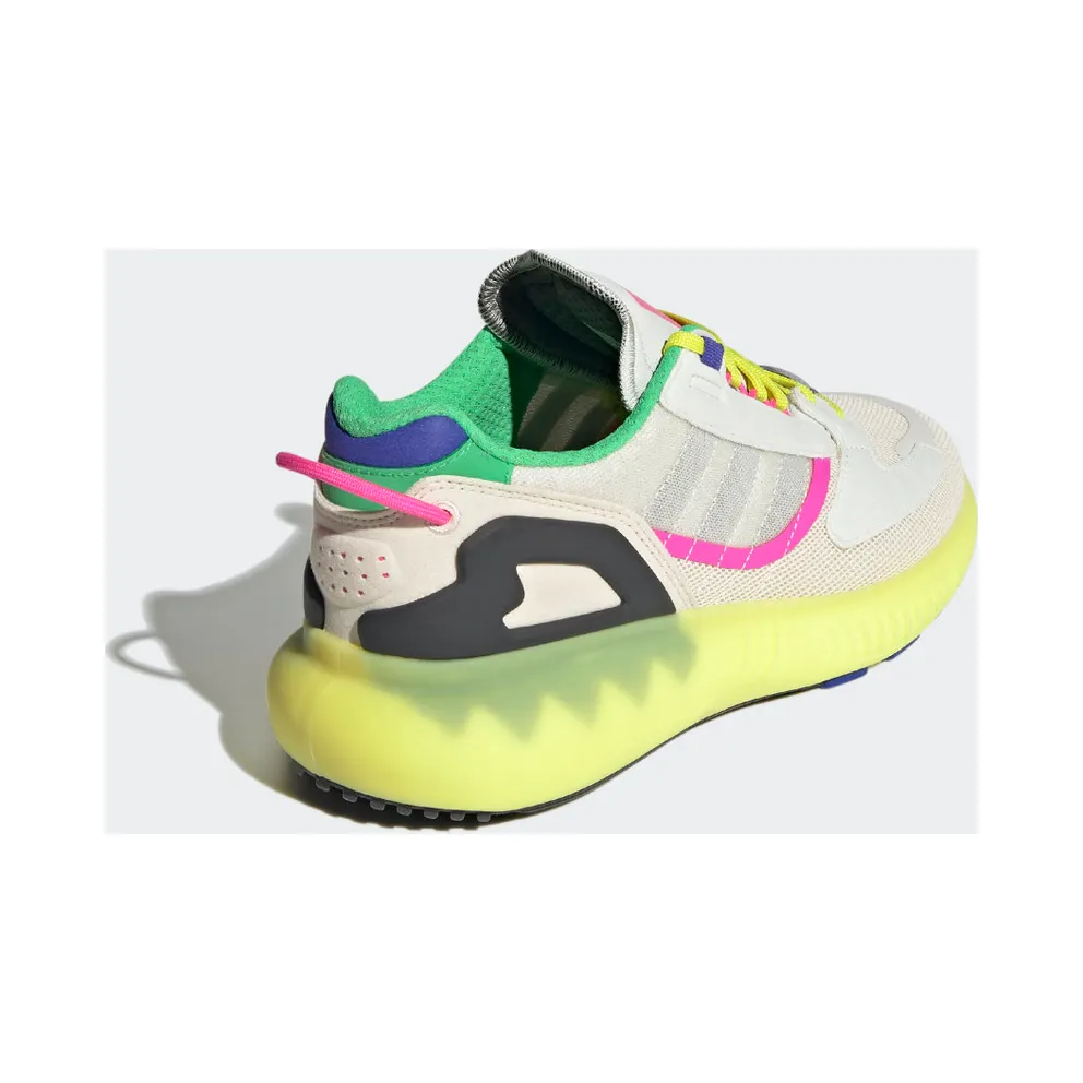 adidas ZX 5K BOOST Wonder White / White Tint / Acid Yellow (GV7704)