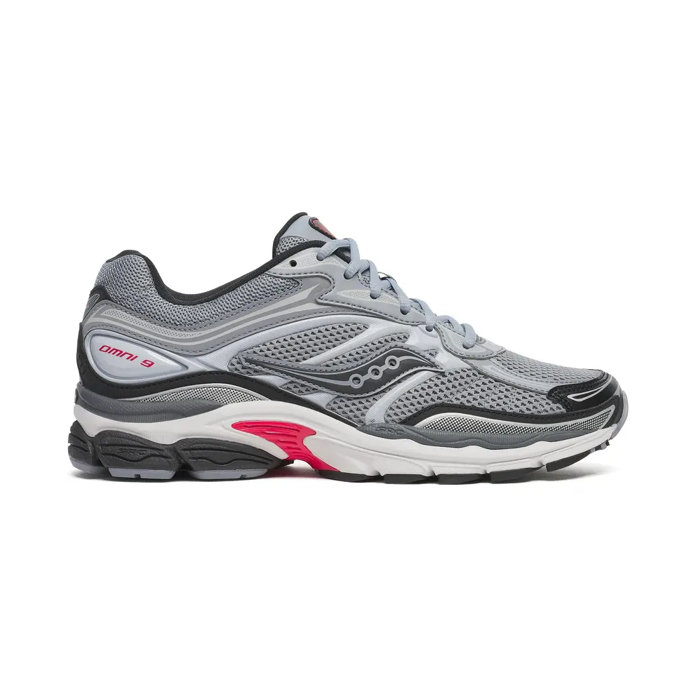 SAUCONY ProGrid Omni 9 TMY “Grey / Red” (S70999-7)