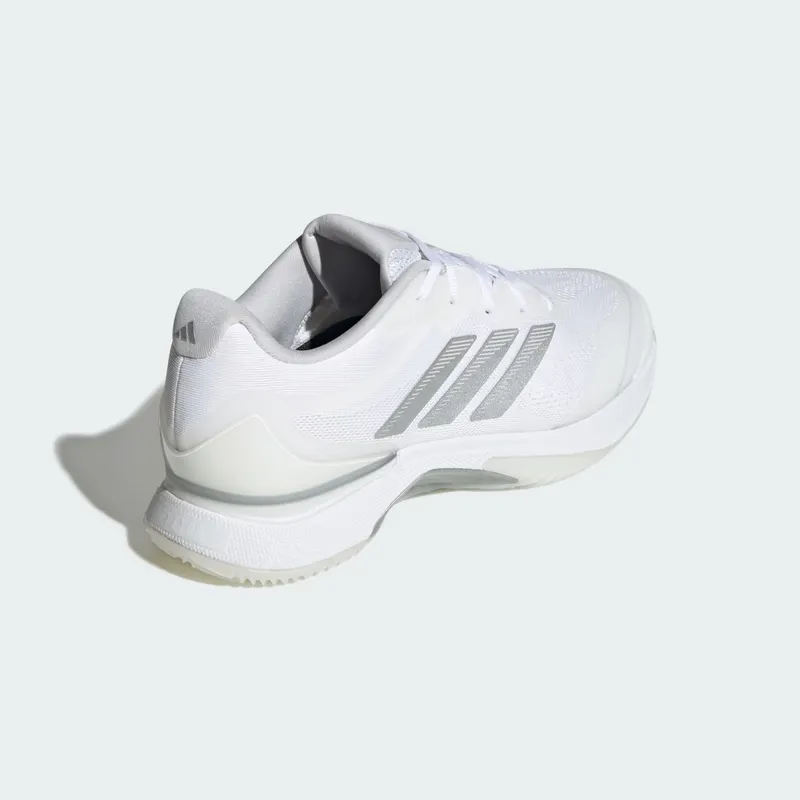 Adidas Avacourt 3 Clay Tennis Shoes Cloud White / Silver Metallic / Dash Grey (JP8859)