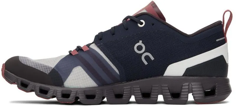 On Navy & Burgundy Cloud X Shift INK CHERRY (38.99126)