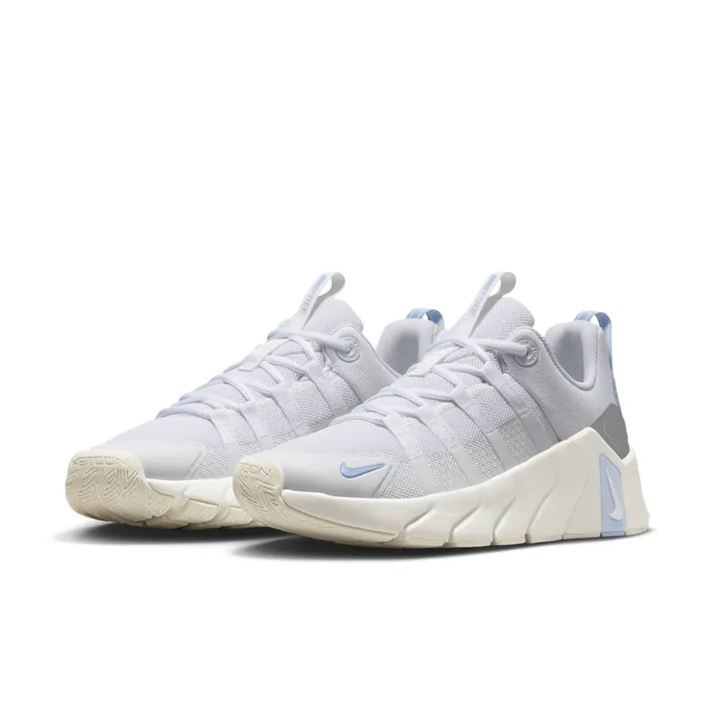 Nike Free White/Hydrogen Blue/Metallic Silver/White (II7406-100)