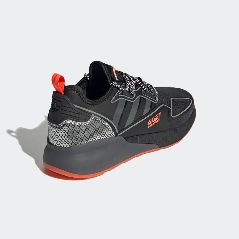 adidas ZX 2K Boost Marvel Core Black / Grey Six / Core Black (H02560)