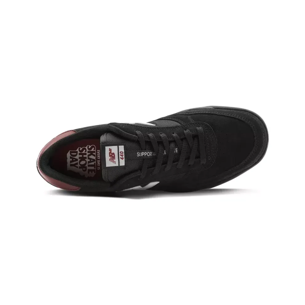 New Balance Numeric 440 Black Silver Dark Gum (NM440SDT)