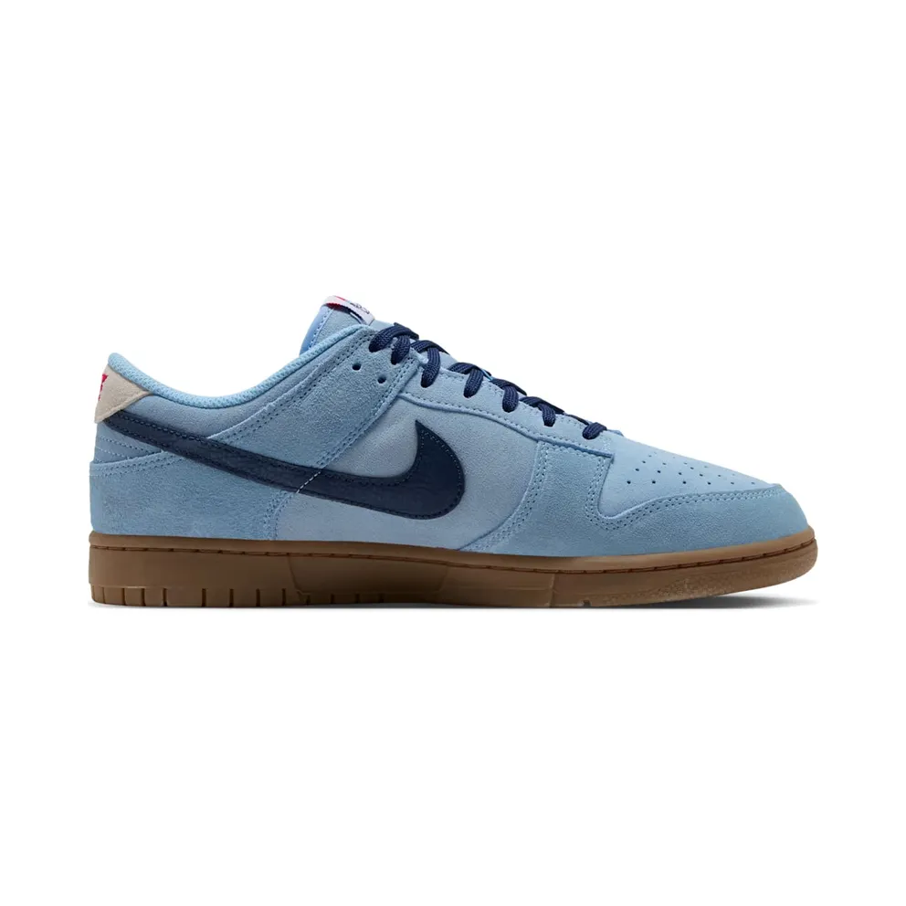 Nike Dunk Low – “Soft Blue / Summit White / University Red / Midnight Navy” (IV6349-401)