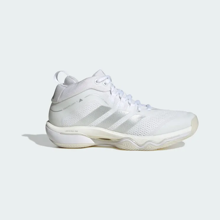 adidas Crazyflight 7 “Cloud White / Silver Metallic / Cloud White” (KJ1279)