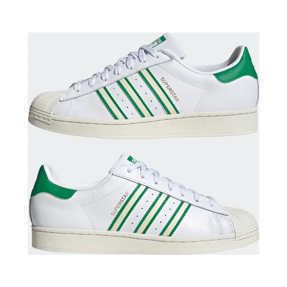 Adidas Superstar Cloud White / Off White / Green (GX9878)