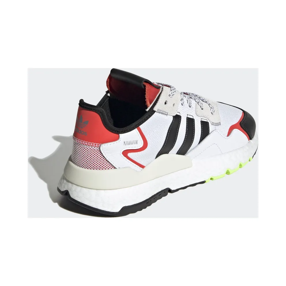 adidas Nite Jogger White Black Red Cloud White/Core Black/Hi-Res Red (EH1293)