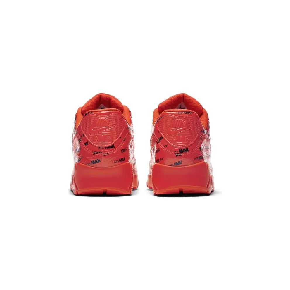 Nike Air Max 90 Just Do It Pack Bright Crimson Bright Crimson/Bright Crimson-Black (700155-604)