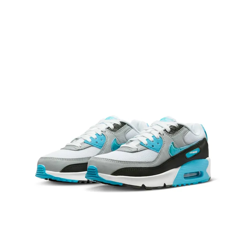 Nike Air Max 90 GS “Blue Lightning Metallic” (FD0678-100)