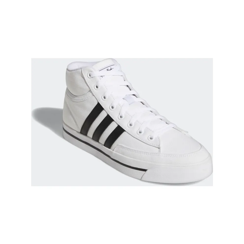 Adidas Retrovulc Mid Canvas Skateboarding Cloud White / Core Black / Grey Two (GW8376)