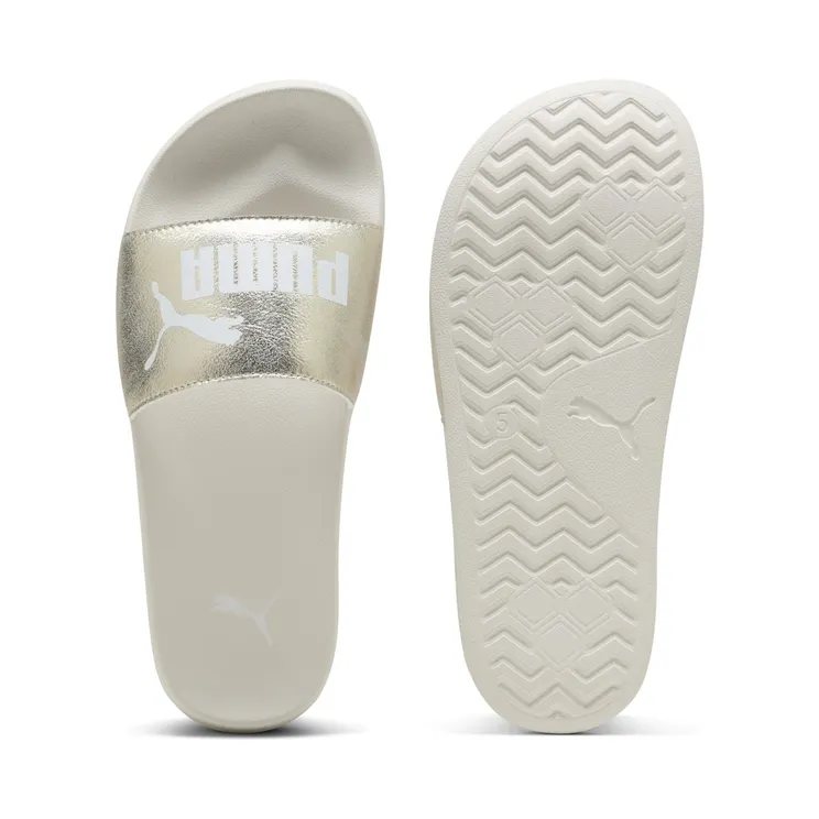 Puma Leadcat 2.0 Metallic Whisper sandalen “Puma Gold / Puma White / Warm White” (404847_01)