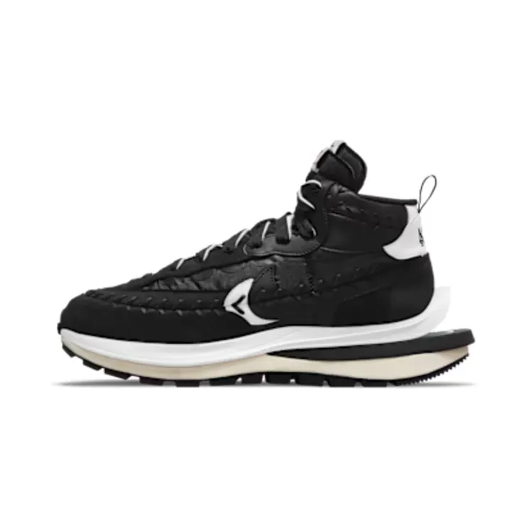 Nike x sacai Jean Paul Gaultier Vaporwaffle “Black / White” (DH9186-001)