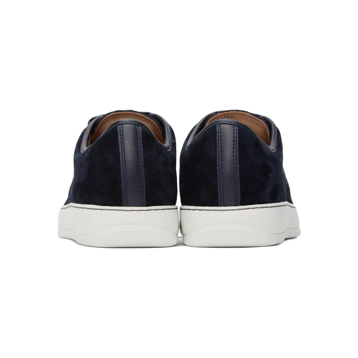 Lanvin Black Suede Patent Toe Sneakers (FM-SKDBB1-VBAL-P15) (2)