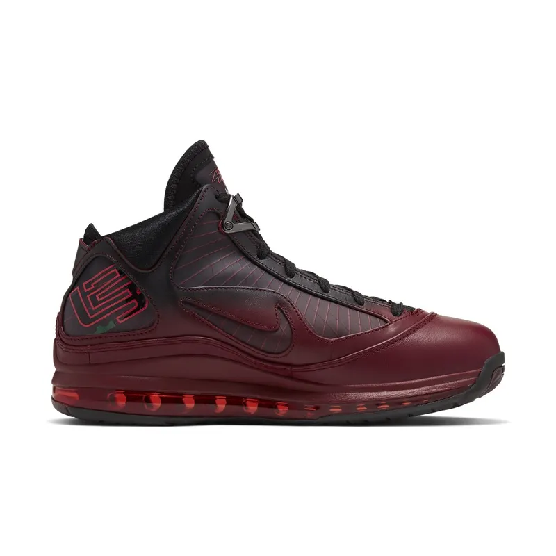 Nike LeBron 7 Christmas (2019) Team Red/Metallic Silver-Black-Hot Red (CU5133-600)