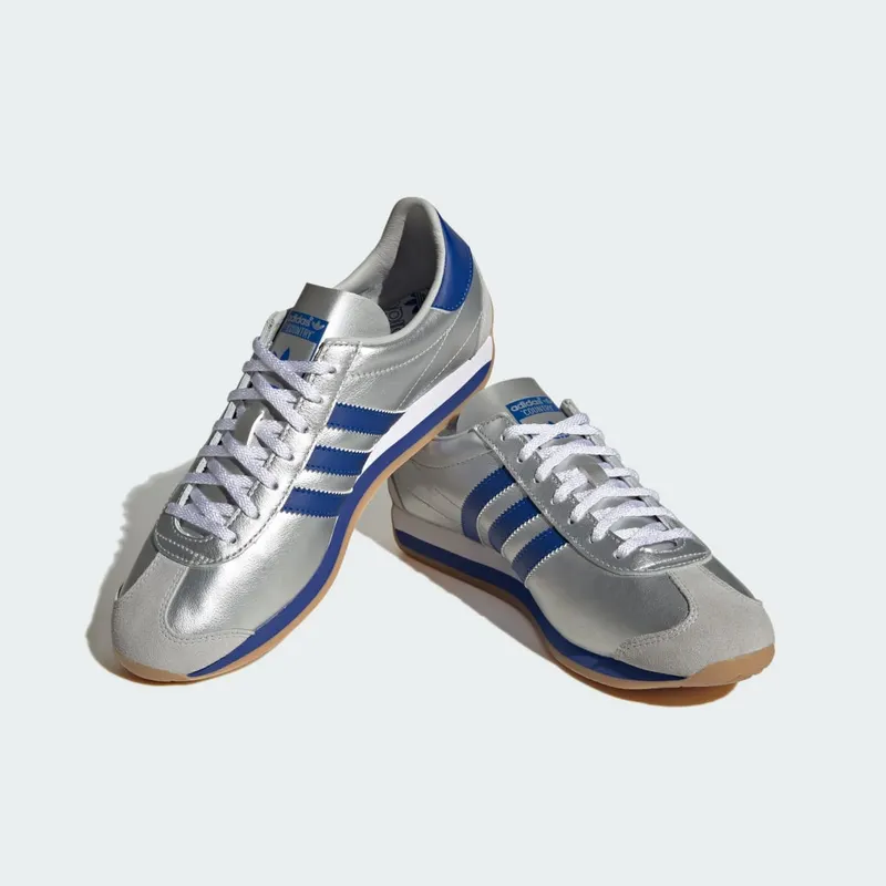 adidas Country OG Matte Silver / Bright Blue / Cloud White (IE4230)