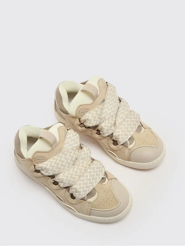 Lanvin Canvas and Suede Beige (N30329CP82)