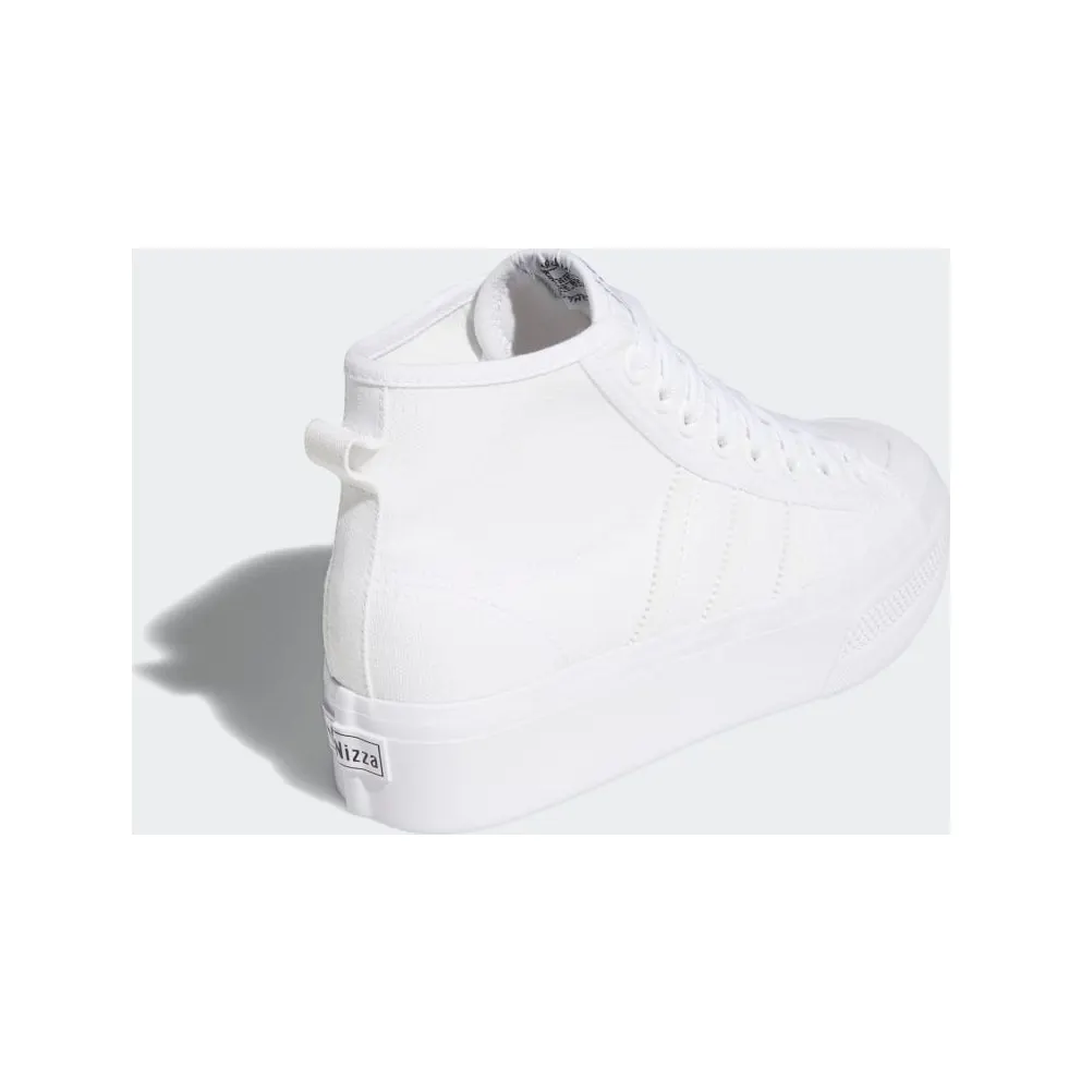 Adidas Nizza Platform Mid Cloud White / Cloud White / Cloud White (FY2782)