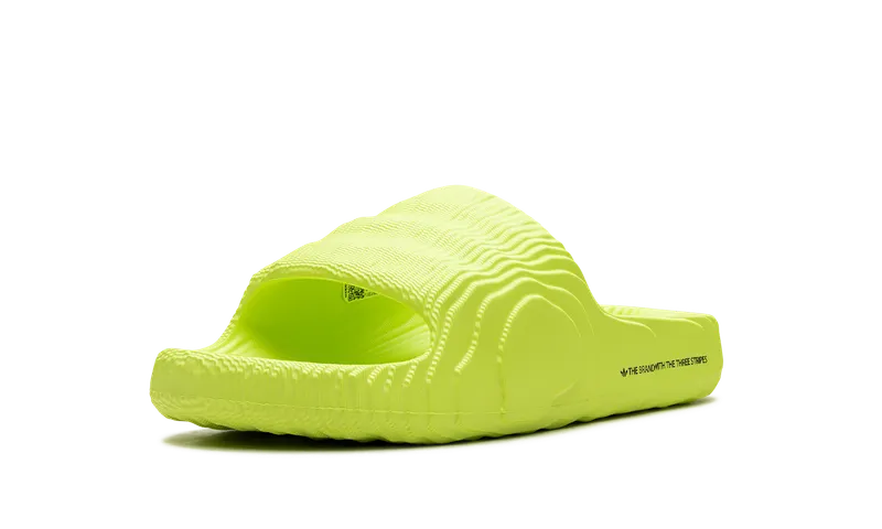 Adidas Adilette 22 Slides “Solar Yellow” (HP6523)