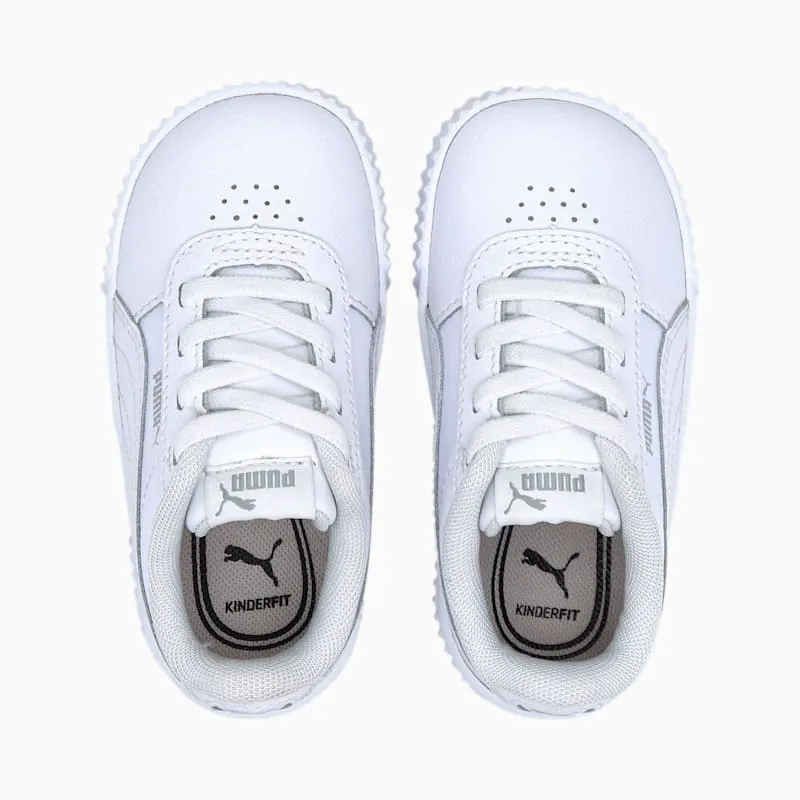 PUMA Carina Babies’ White/Gray Violet (373604-19)