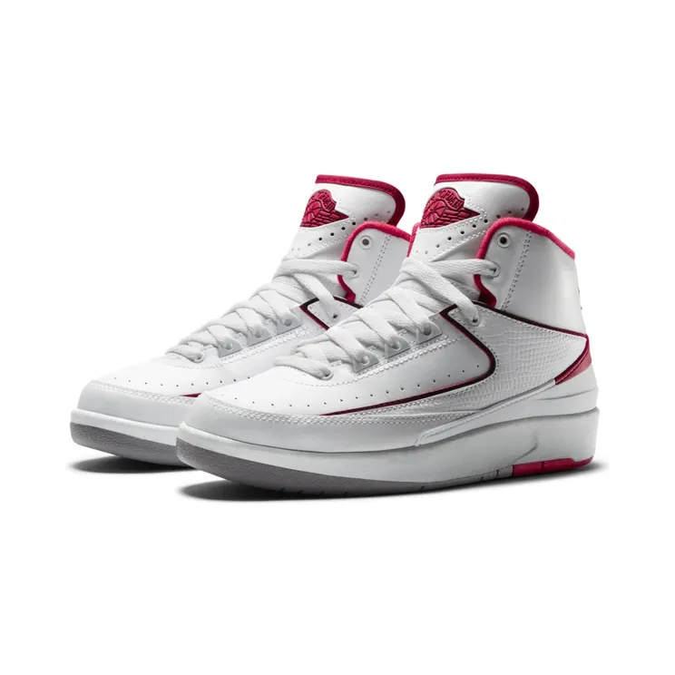 Jordan 2 Retro White Red 2014 (GS)