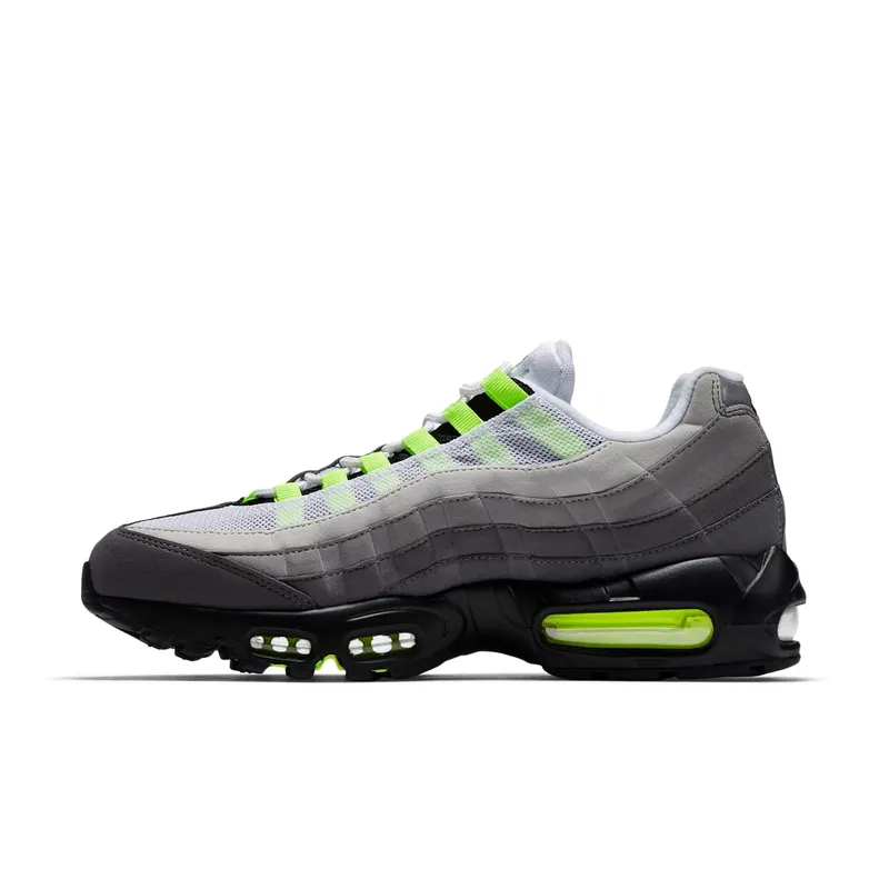 Nike Air Max 95 Neon (2018) Black/Volt-Medium Ash-Dark Pewter (554970-071)
