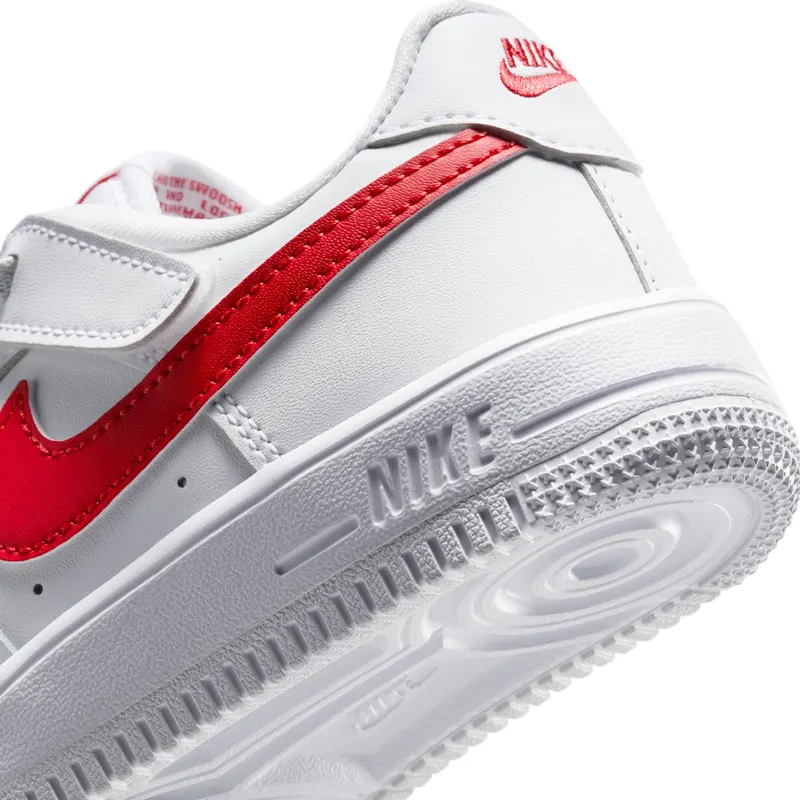 Nike Force 1 Low EasyOn PS “White / University Red” (HM9652-101)