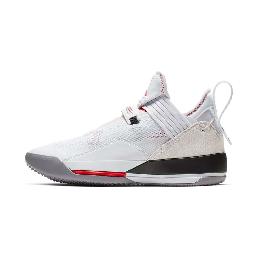 Air Jordan Nike AJ XXXIII 33 SE White Gym Red Black (2019) (CD9560-106)