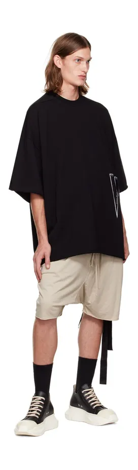 Rick owens Black Abstract 911 BLACK/MILK/MILK (DU02B4842 VL) (5)