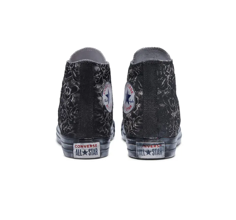 Converse Glitter Floral Chuck Taylor All Star High Top (169123C)
