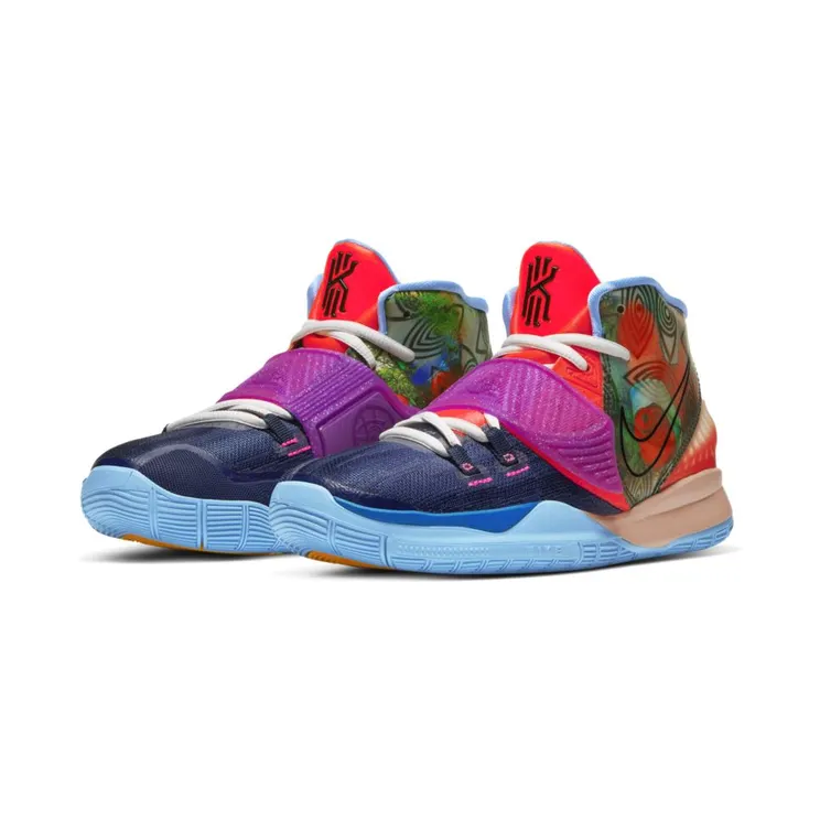 Nike Kyrie 6 Pre-Heat’Heal The World’ GS Midnight Navy/Bright Crimson/University Blue/Black (CV5574-403)