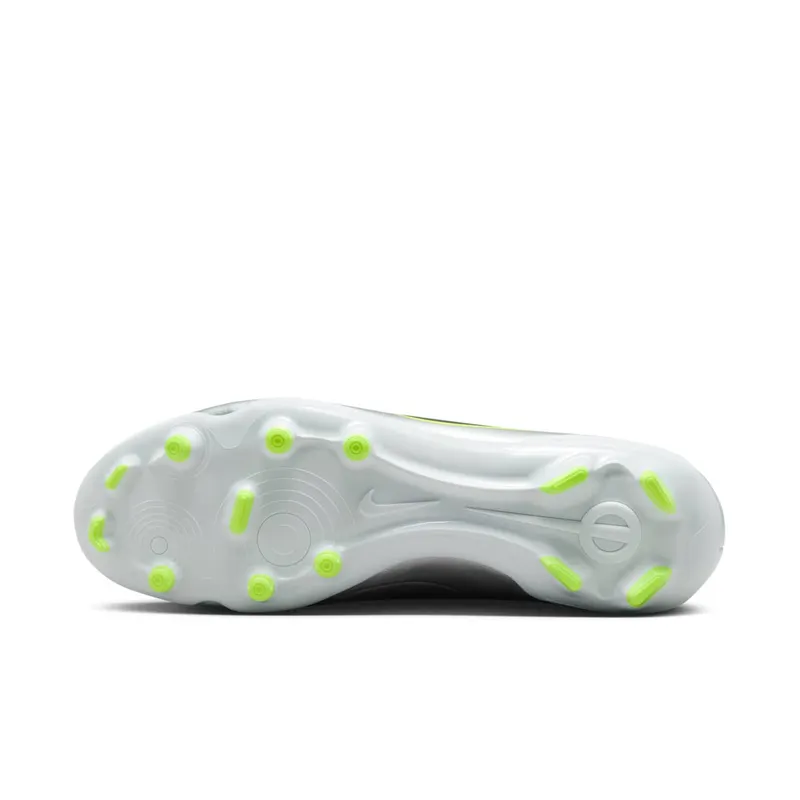 Nike Tiempo Legend 10 Club MG Metallic Silver Volt Black (DV4344-001)