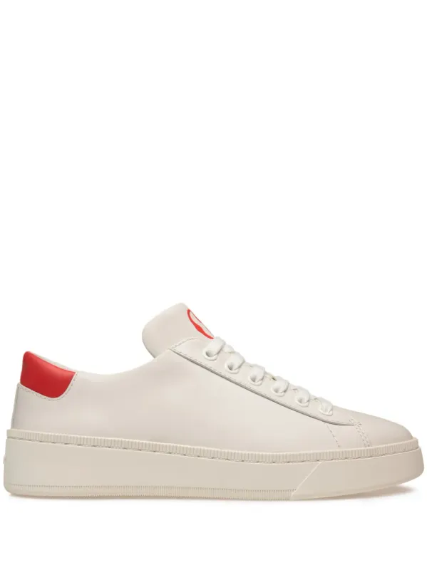Bally Leren sneakers with logoprint – White (WK008WVT005)