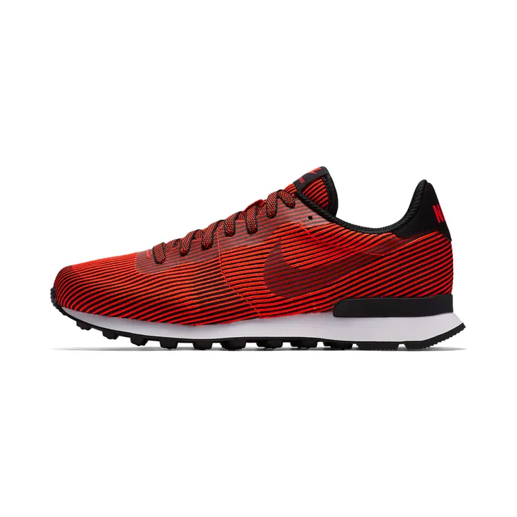 Nike Internationalist Kjcrd M Qs “Black / Bright Crimson” (829344-006)