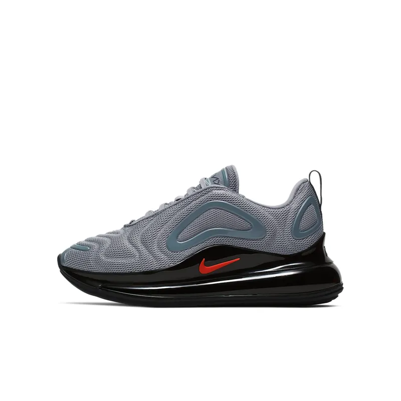 Nike Air Max 720 Cool Grey Bright Crimson (GS) Cool Grey/Bright Crimson-Black (CQ0360-001)