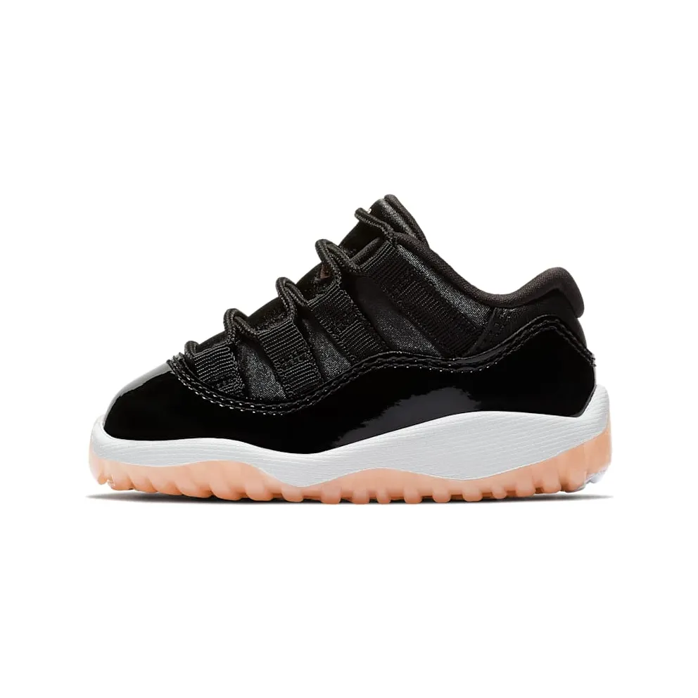 Jordan 11 Retro Low Bleached Coral (TD) Black/White-Bleached Coral (645107-013)