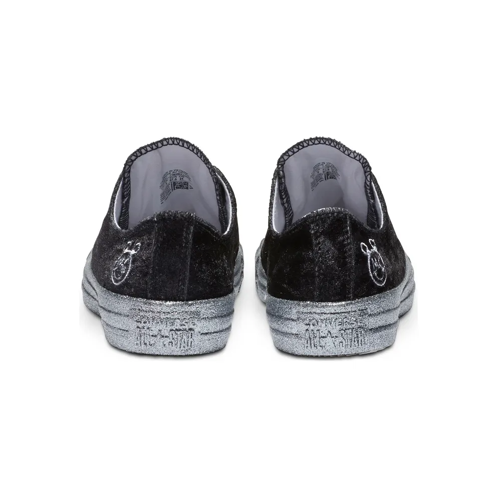 Converse Chuck Taylor All-Star Ox Miley Cyrus Black Silver (W) Black/Silver-White (563722C)