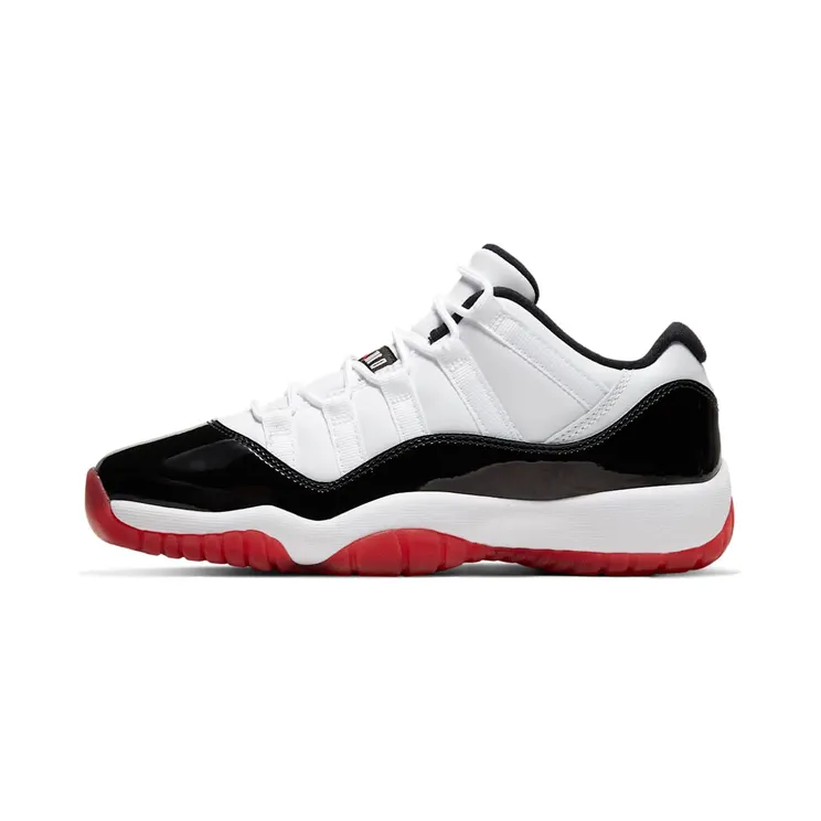 Air Jordan 11 Retro Low GS Concord Bred “White / Black / True Red / University Red” (528896-160)