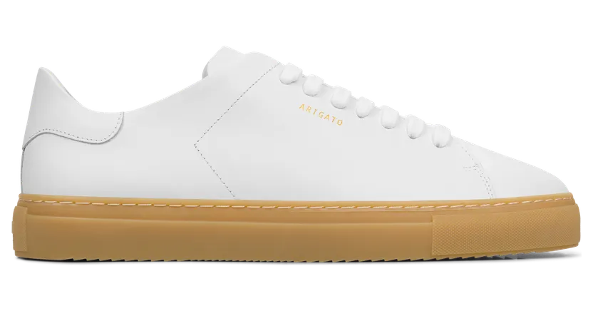 Axel Arigato Clean 90 Sneaker “Off White,Gum” (F2925002)