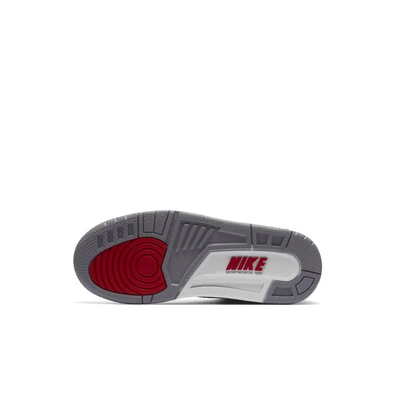 Jordan 3 Retro Black Cement 2018 (PS) Black/Fire Red-Cement Grey-White (429487-021)