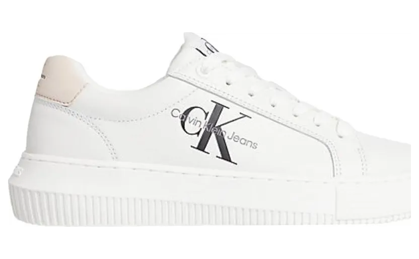 Calvin Klein sneaker White / Peach (YW0YW00823-02T)