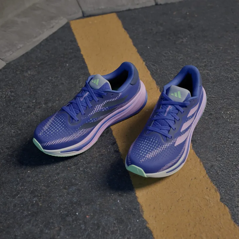 adidas Supernova Rise Lucid Blue Bliss Lilac Green Spark (ID0377)