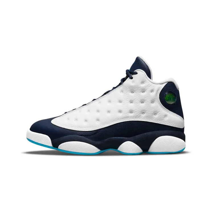 Air Jordan 13 Obsidian – “White / Obsidian / Dark Powder Blue” (414571-144)
