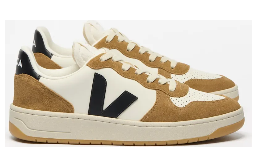Veja V-10 O. T. Leather Sneakers Black (VI0221444)