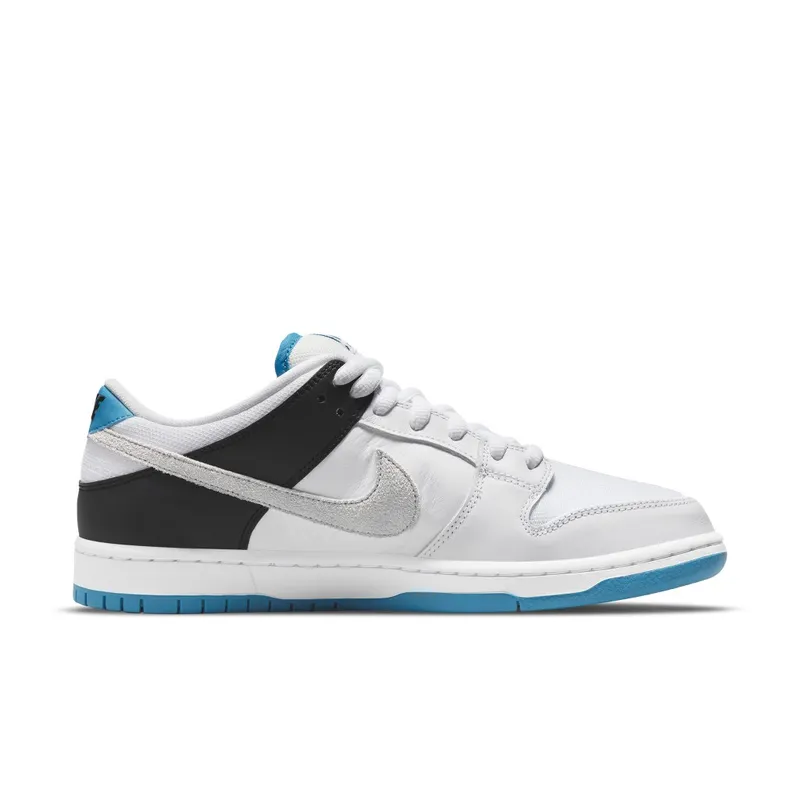 Nike SB Dunk Low Laser Blue – “White / Black / Laser Blue” (BQ6817-101)
