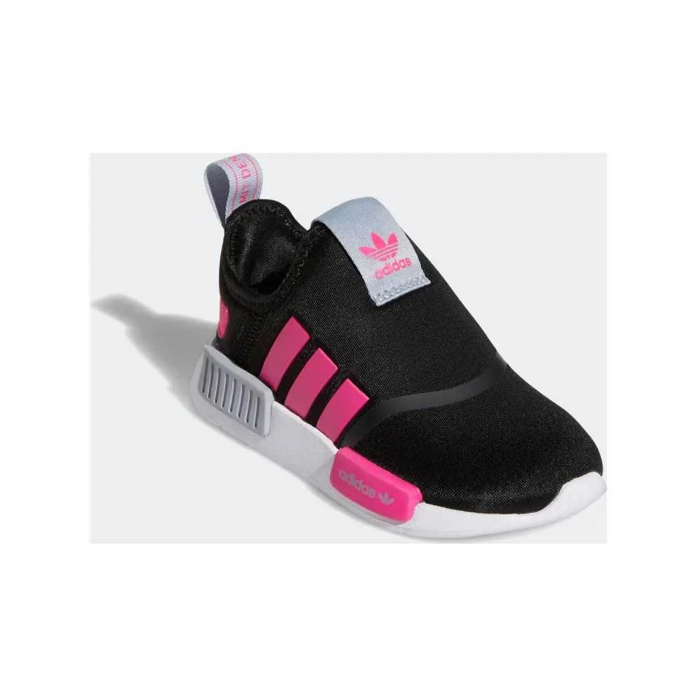 Adidas NMD 360 Core Black / Shock Pink / Halo Silver (GX8395)
