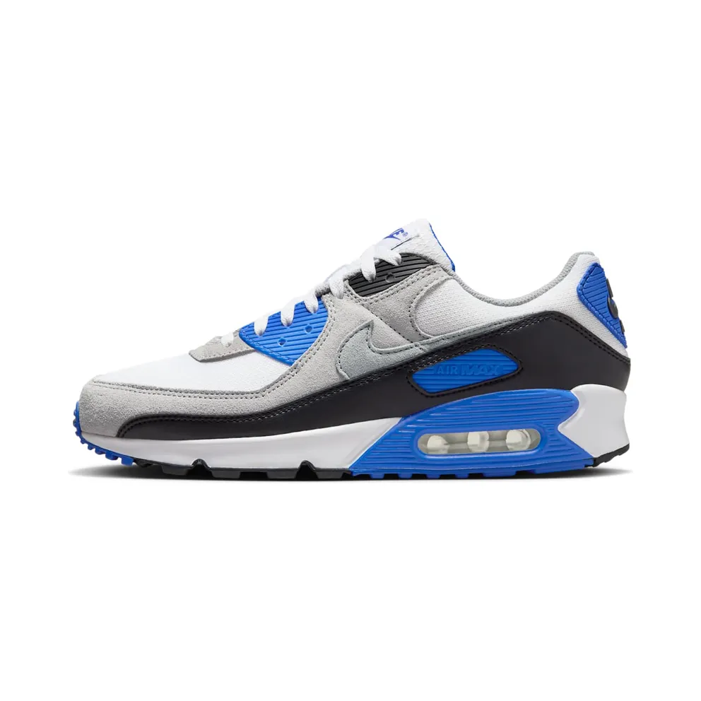 Nike Air Max 90 “White/Light Smoke Grey/Black/Particle Grey” (DM0029-112)